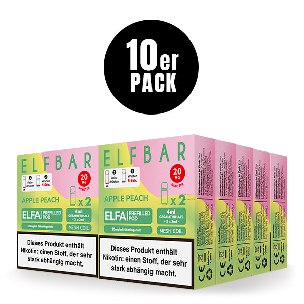 Elfbar ELFA Pod (10er Pack) | Pod-System Ak-Trade-Handel-und-Vertrieb Elfbar ELFA Pod (10er Pack) | Pod-System Ak-Trade-Handel-und-Vertrieb